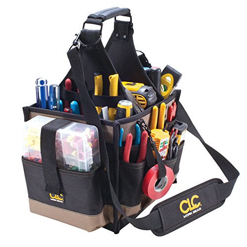 CLC Custom LeatherCraft 1528 Large Electrical and Maintenance Tool Carrier, Black - style: 11-inch Toolbox