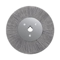 8 Inch Stainless Steel Wire Crimped Wheel Brush with 1-1/4" Bore for Angle Grinder Derusting Cleaning and Surface Polishing 1Pc - size: 8"200mm 1Pc