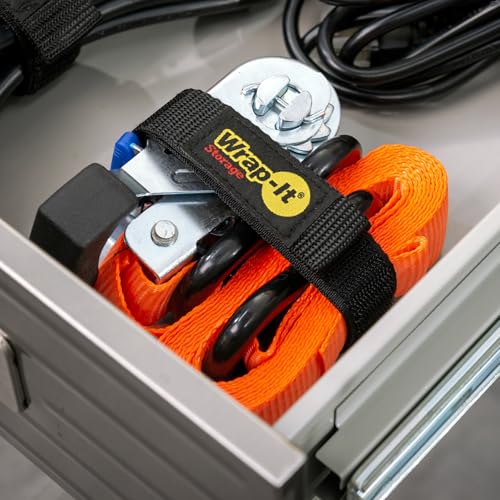 Quick-Straps by Wrap-It Storage - 18" (8-Pack) Black - color: Black, size: 18" (8 Pack)