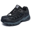 Skechers Men's Cankton Steel Toe Lace Up - color: Black/Charcoal, size: 7