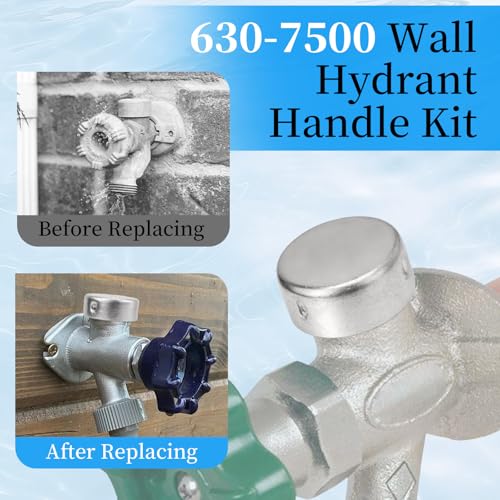 630-7500 Vacuum Breaker Repair Kit Compatible with 400 500 Series, 2 Pack Outdoor Faucet Wall Hydrant Repair Accessories, Pressure Vacuum Breaker Replacement Plunger Assembly