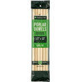 Round Wooden Dowel Rod 1/2" x 12" (6-Pack) - size: 1/2" x 12" (6pk)