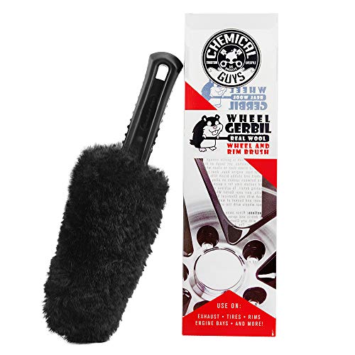 Chemical Guys, Gerbil Wheel & Rim Brush, Soft Natural Bristles, for Tires - size: 1 Count (Pack of 1)