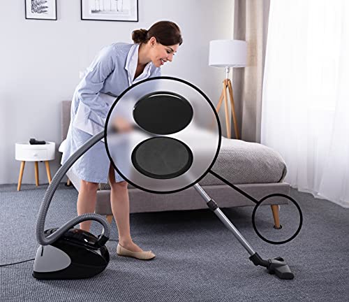 Slipstick GorillaSliders 2-1/4 Inch Round Furniture Sliders for Carpet & Rugs (16 Pack) Premium Reusable Furniture Movers for Sliding Furniture Easily, Plastic Slider Feet Coasters - size: 2-1/4" Round (For Carpet & Rugs)