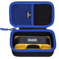 Tourmate Hard Case Compatible for Franklin Sensors ProSensor M90 / M150 Professional Stud Finder (Case Only) (Black + Blue) - color: Black&Blue