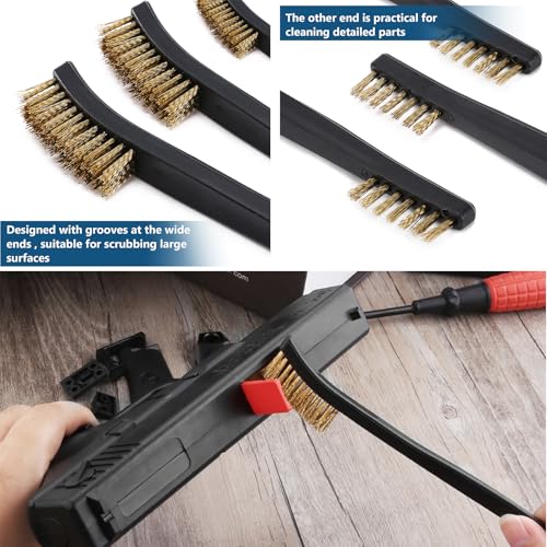 Accmor Gun Cleaning Tools Kit Including Gun Cleaning Pick & Gun Cleaning Brush, Gun Cleaner Set - style: Set F