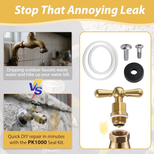 PK1000 Stem Seal Kit Fits Arrowhead Brass 450 & 480