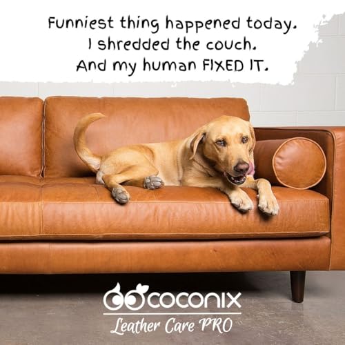 COCONIX Leather & Vinyl Repair Kit for Furniture, Car Seats, Sofas & Marine