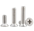 100pcs M2-0.4x30mm Phillips Flat Head Machine Screws, Stainless Steel 304 (18-8), UNC Coarse Thread, Countersunk Head Machine Screws - size: M2-0.4x30mm(100)