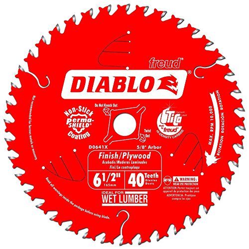 BLADE FINISH 6-1/2"X40T