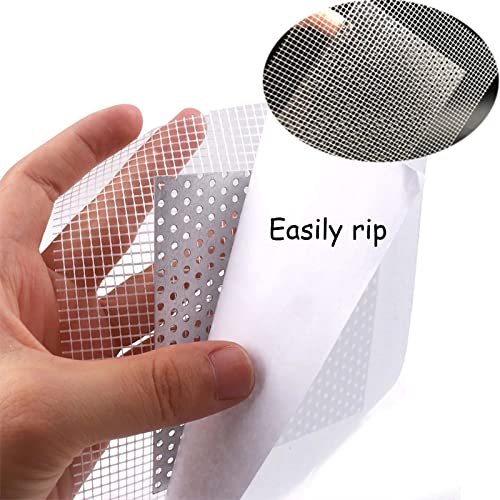 3 Pieces 2 Inch Wall Patch Repair, Drywall Repair Patch Self Adhesive Drywall Patch and Fiberglass Repair Kit, Heavy Duty Dry Wall Hole Repair Patch for Drywall Plasterboard (2 x 2 Inch) - size: 2inch*3