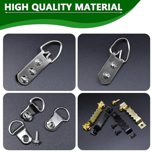 Picture Hangers Metal Kit 415pcs 7 Sizes
