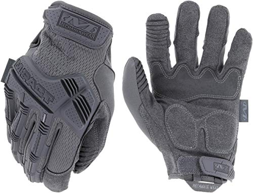 Mechanix Wear M-Pact Tactical Gloves, Grey, Medium - color: Grey, size: Medium