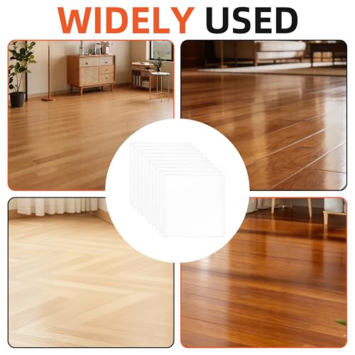 10pcs Suction Cup Pads Floor Repair Kit, Reusable Transparent Replaceable Sticky Material, for Lvp Vinyl Flooring Repair, for Homeowners & Diyers, 10pcs Reusable Pads with Sticky Material