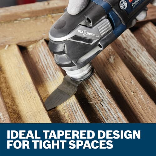 Bosch OSL200CR 2 in. Starlock® Oscillating Multi Tool Carbide Grit Sanding Finger - size: 2 In., style: Industrial