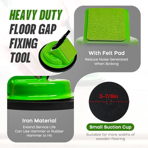 NAACOO Heavy Floor Gap Fixer Tool with 5pcs Sticky Pad