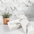 StyloVue 100 Pieces Peel and Stick Backsplash for Kitchen, 3" x 6" PVC Subway Tile, 2026 Upgraded Volakas White Marble, Stick on Wall Tile for Kitchen, Bathroom, Fireplace, RV - color: Volakas White Marble