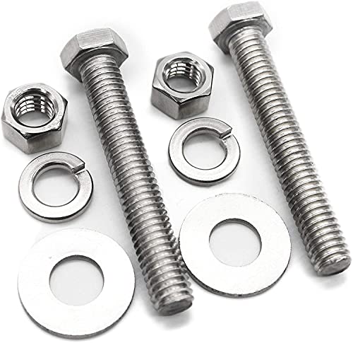 Bolt Fullerkreg 5/16-18x2-1/2 Hex Head Screws Bolts, 10 Sets - size: (10 Sets) 5/16x2-1/2"