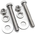 Bolt Fullerkreg 5/16-18x2-1/2 Hex Head Screws Bolts, 10 Sets - size: (10 Sets) 5/16x2-1/2"
