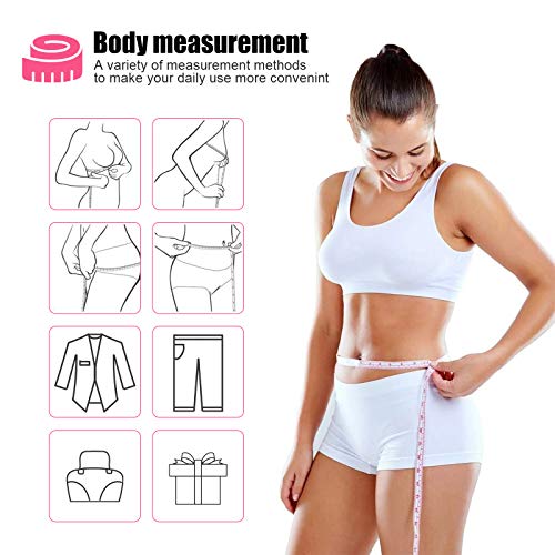Tape Measures Retractable, Fabric Measuring Tape, 60 Inch Small Sewing Tape Measure for Craft Nursing Medical Travel(6 Pack) - color: 6 Colors Package