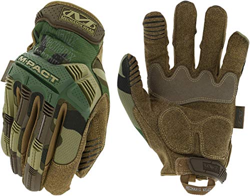 Mechanix Wear - M-Pact Woodland Camo Tactical Gloves (X-Large, Camouflage) - color: Camouflage - Woodland Camo, size: X-Large