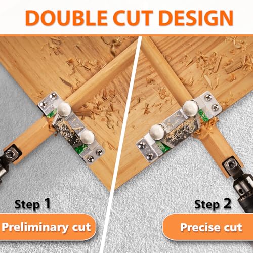 Dowel Maker Jig Kit cutter tool Imperial 9 Different Diameters - size: Imperial