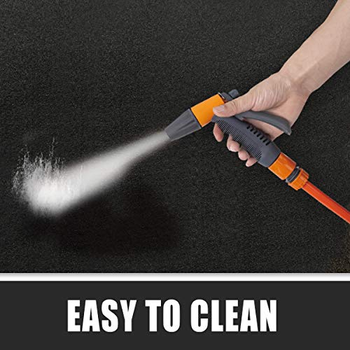 LINLA Absorbent Oil Spill Mat, Garage Floor Mat, Oil Pad for Car - size: 5'1" x 3'3"