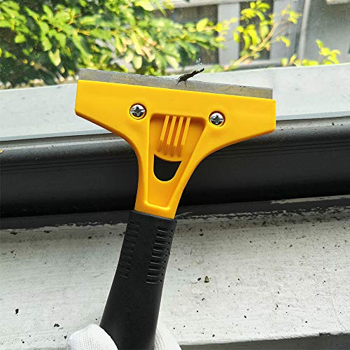4" Scraper Blades 60 pcs Replacement Stainless Steel Razor Blade for Scraper to Remove Wallpaper Adhesive Vinyls - size: 60 pcs blades