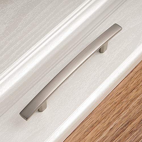 KOOFIZO 10 Pack 3-3/4 in Brushed Nickel Cabinet Pulls, Drawer Handles 1961 - color: Brushed Nickel, size: 3-3/4" CC