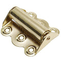 Litepak Screen Door Hinge Professional Grade Hardware Self-Closing Easy Install (2 Pack, Polished Brass) - color: Polished Brass, size: 2 Pack