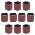 uxcell 1 Inch x 1 Inch Sanding Sleeves 120 Grits Sandpapers Band Drums 10 Pcs - size: 120 Grits