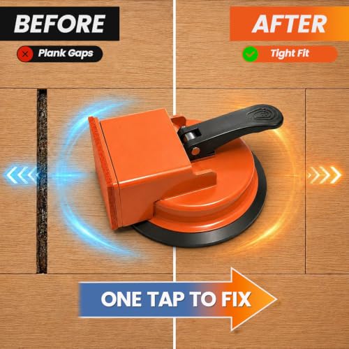 Floor Gap Fixer Tool 90° Suction Cup Laminate Flooring Repair Kit