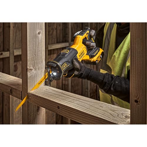DEWALT 20V MAX* Reciprocating Saw, Cordless, 2-Finger Variable Trigger, Keyless Blade Clamp, Tool Only (DCS382B)