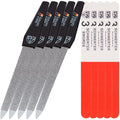 3 Swords Germany - Sapphire Metal Nail File Set 5 Pieces with 5 Pieces 3-Way Nail Buffer – Nail Care Made in SOLINGEN/Germany - color: 5 Nail Files / 5 Buffers