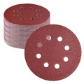WORKPRO Sanding Discs, 5-Inch 60 Grit 8-Hole Hook and Loop, 50 Pack - style: 50PCS 5 Inch 60 Grit