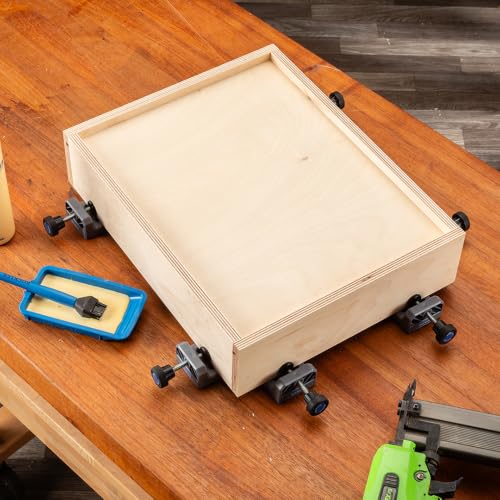 Rockler Clamp-It 1/4'' to 1/2'' Small Corner Clamp Jig (2-Pack).
