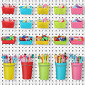 Yookeer 20 Pcs Pegboard Bins and Cups Accessories with Hooks, Mixed Color - color: Mixed Color