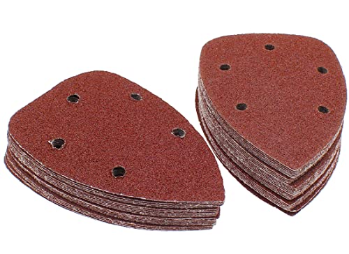 Mouse Detail Sander Sandpaper, 180 Grit, 50 Pcs - size: 180 Grit - 50 Pcs