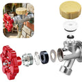 Universal Outdoor Faucet Repair Kit, Anti-Siphon Frostproof Faucet Valve Hose Faucet Fitting Repair Kit for VACVBKX1B Vacuum Breaker, Metal Handle - style: 1 Set Outdoor Faucet Repair Kit