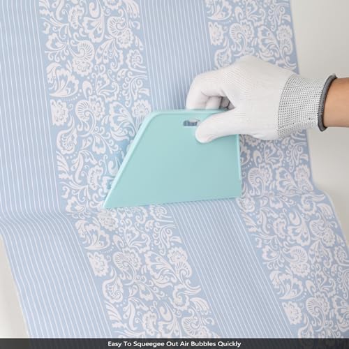 EHDIS Wallpaper Smoothing Tool Kit Wallpaper Smoothing Brush Wallpaper Squeegee Seam Roller for Applying Peel and Stick Wallpaper, Vinyl Backsplash Tile,Smoothing Wallcovering