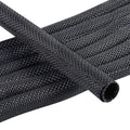 Automotive Mesh Woven Wire Sheathing Split Wire Loom 1/4"-28ft - style: 1/4" - 28 Feet