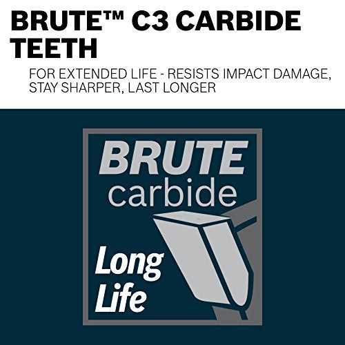 BOSCH DCB724 7-1/4 in. 24 Tooth Edge Circular Saw Blade Brute Carbide for Applications in Framing - size: 7-1/4" Diameter, style: 24 Teeth