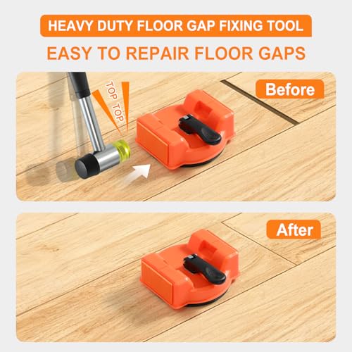 Heavy Duty Floor Gap Fixer Tool 5 PCS Sticky Pads Laminate Flooring Tools