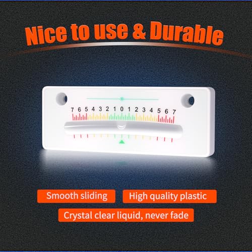 2PCS RV Camper Bubble Level,RV Leveling Blocks,Stick-on/Wall