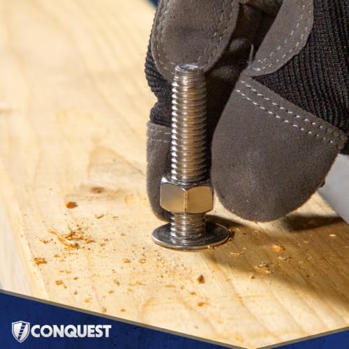 Conquest 304 Stainless Steel Wedge Anchors for Concrete 1/2” x 3-3/4” - size: 1/2" x 3-3/4"