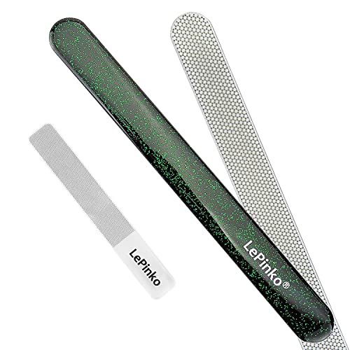 Long Lasting Nail File and Buffer Set - color: Green Shine