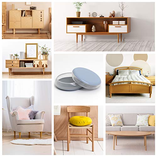 Sliders Pads for Round Furniture Legs(2 inches(50mm),16 Pack),Table/Chair/Cabinet/Sofa Glides,Protect The Floor by Sliding Like Magic,Suitable for Carpet, Wood & Ceramic Tile Floor,etc - size: 2 inches(50mm) Round