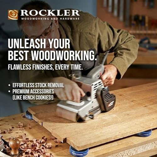 Rockler Bench Cookies Plus Work Grippers 4-Pack for Woodworking