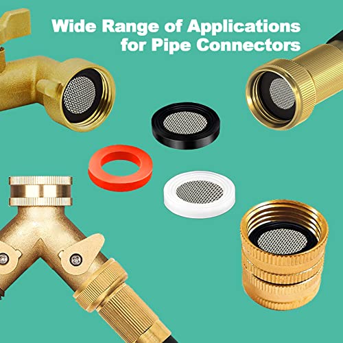XBVV 32 Size 258 PC Faucet and Plumbing Rubber Washers Assortment Kit for Assorted Garden Hose Valve Spigot Adapter Splitter Outdoor Faucet Bibb Shower Hose Gasket Repair - size: 258 PCS