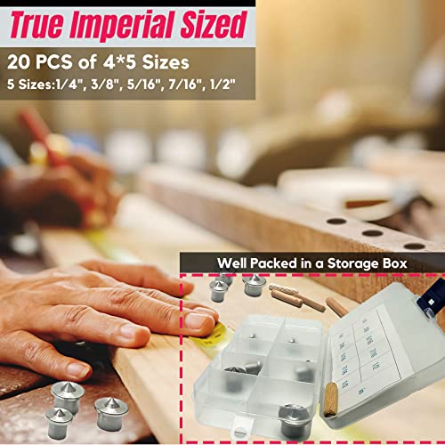 Stainless Steel Dowel Centering Pins, Hole Drilling Alignment Tool